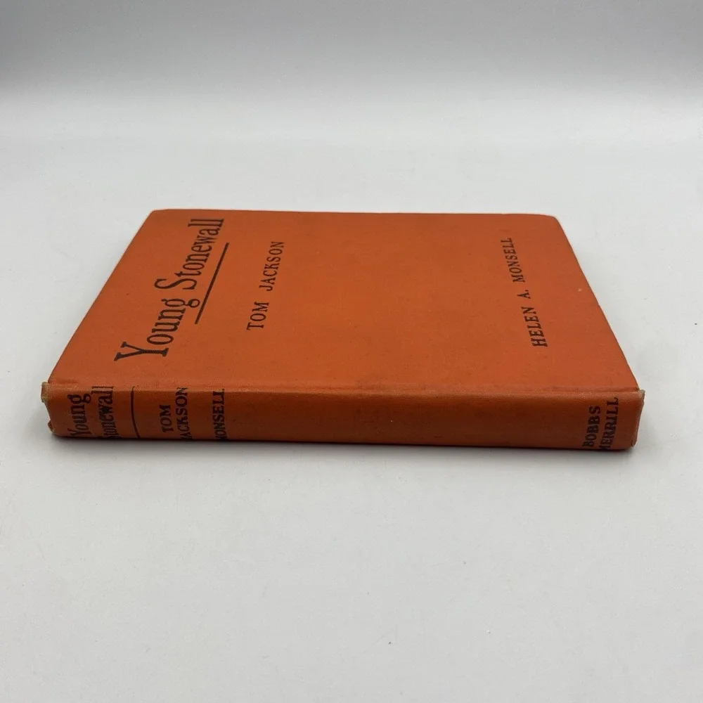 Vintage Young Stonewall Tom Jackson by Helen Albee Monsell‎ HC 1942 1st Edition